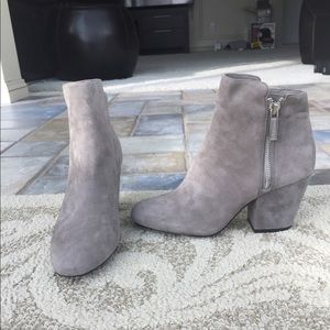 Grey booties